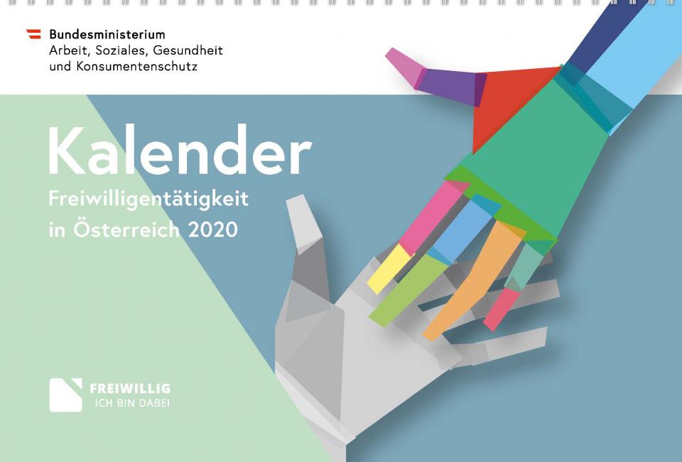 Titelseite Freiwilligenkalender 2021