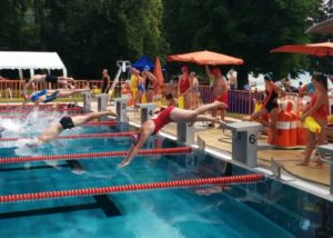 Schwimmen und Rettungssport
