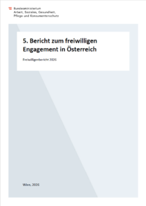 Titelblatt des fünften Freiwilligenberichts